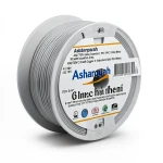 6 mm² Stranded Electric Wire, 450/750V, Copper Conductor, PVC 70°C Insulation, Grey | Asharqiyah Cables Company for Industry