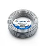 سلك كهرباء مجدول 16 مم² 450/750 فولت، موصل نحاس، عزل PVC 70°C، رمادي | شركة كابلات الشرقية للصناعة