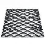 Hot Rolled Steel Expanded Metal Mesh Bahri 2.8 mm Thickness 2.44 m Width 6 m Length