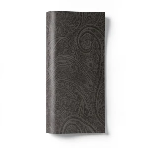 Italian Wallpaper Patterned Design Dark Brown Color, Size 10m x 0.73m, Model 275026
