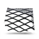 Bait Al Tatawor Expanded Metal Mesh Hot Rolled Black Steel 1.8mm Thickness 2.44m Width 4m Length Bahri