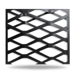 Bait Al Tatawor Hot Rolled Black Expanded Metal Mesh 2.7mm Thickness 2.44m Width 4m Length