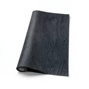 Italian Wallpaper Patterned Design Dark Gray, Size 10mx0.73m, Model 275028