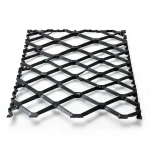 Hot Rolled Steel Expanded Metal Mesh 3 mm Thickness 2.44x4 m Black