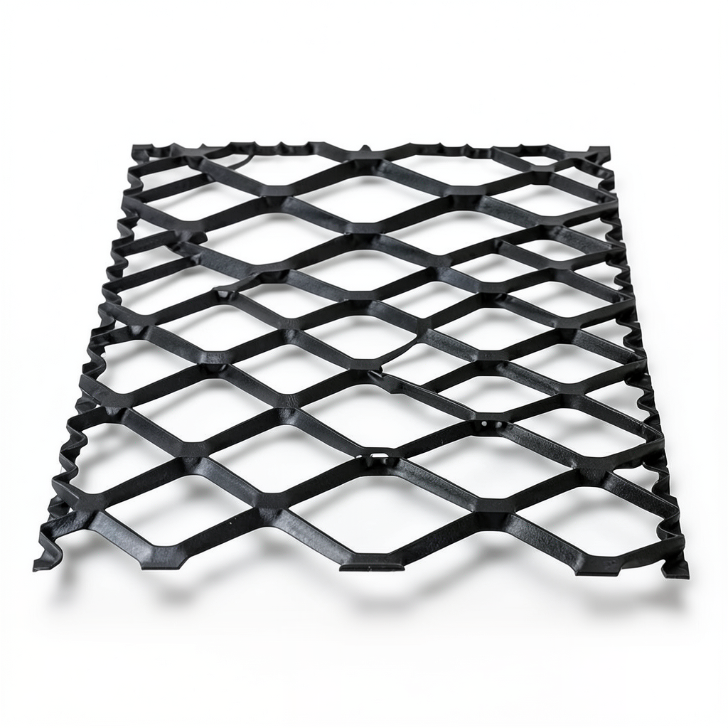 Hot Rolled Steel Expanded Metal Mesh 3 mm Thickness 2.44x4 m Black