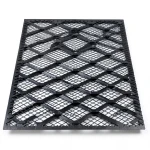 Hot Rolled Black Steel Expanded Metal Mesh Bahri 1.7 mm Thickness 5 m Length 2.44 m Width