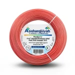 سلك كهرباء مجدول 4 مم² 450/750 فولت، موصل نحاس، معزول PVC 70°C، لون أحمر | شركة كابلات الشرقية للصناعة