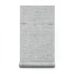 Italian Wallpaper Patterned Design Pale Gray Color, Size 10mx0.73m, Model 81014