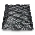 Hot Rolled Black Steel Expanded Metal Mesh Bahri 2 mm Thickness 2.44 m Width 5 m Length