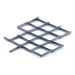 Hot Rolled Steel Expanded Metal Mesh Bahri 2.3 mm Thick 2.44 m Width 5 m Length