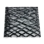 Hot Rolled Black Steel Expanded Metal Mesh Bahri 2.7 mm Thickness 2.44 m Width 5 m Length