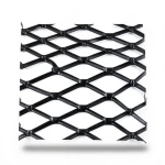 Hot Rolled Black Steel Expanded Metal Mesh Bahri 3 mm Thickness 2.44 m Width 5 m Length