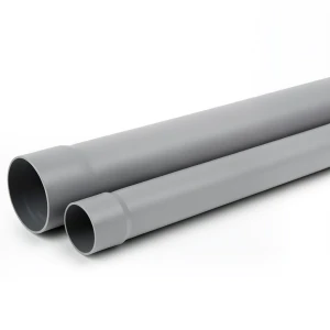 UPVC Pipe SDR 34.4 Nominal Pressure 7.5 Bar Size 125 mm Thickness 3.7 mm Grey Color
