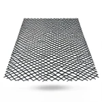 Bahri Hot Rolled Expanded Steel Mesh 2.3mm Black 2.44m x 6m by Bait Al Tatawor