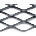 Hot Rolled Steel Expanded Metal Mesh Bahri 2.8 mm Thickness 2.44 m Width 6 m Length