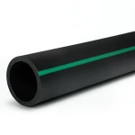 مواسير HDPE ضغط 4 بار PE 80 قطر خارجي 180 مم SDR 41 لون أسود