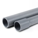 UPVC Pipes Nominal Pressure 4 Bar Outside Diameter 225 mm Thickness 4.5 mm Gray