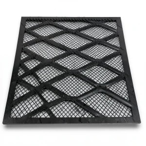 Hot Rolled (Black) Steel Expanded Metal Mesh Bahri 2 mm Thickness 7 m Length 2.44 m Width