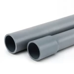 UPVC Pipes Nominal Pressure 4 Bar Outside Diameter 225 mm Thickness 4.5 mm Gray