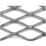 Hot Rolled Steel Expanded Metal Mesh Bahri 3.8 mm Thickness 2.44 m Width 1 m Length