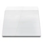 بلاط ارضيات بورسلان 80x80 سم، لون ابيض، وزن 10.85 كجم