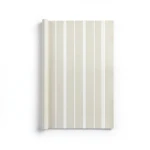 Italian Wallpaper Striped Design Light Beige, Size 10mx0.73m