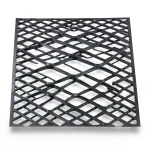 Hot Rolled (Black) Steel Expanded Metal Mesh Bahri 5.8 mm Thickness 1 m Length 2.44 m Width