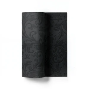 Dutch Classic Wall Covering 10m x 0.53m, Black Color, Model 17942