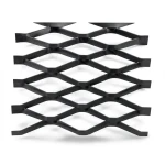Hot Rolled (Black) Steel Expanded Metal Mesh Bahri Thickness 4.8 mm Width 2.44 meter Length 2 meter