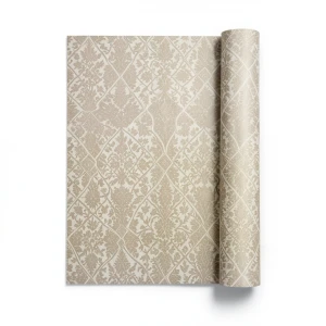Dutch Patterned Wallpaper Size 10m x 0.53m, Beige Color