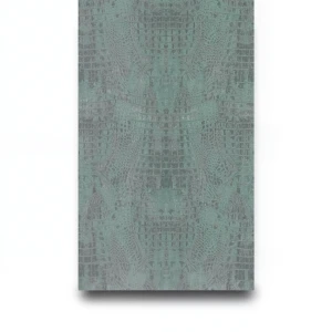 Dutch Patterned Wall Decoration 10m x 0.53m, Grey-Green