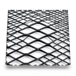 Hot Rolled Black Steel Expanded Metal Mesh Bahri 6 mm Thickness 2.44 m Width 2 m Length