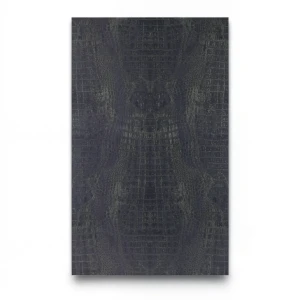 Patterned Wall Covering 10m x 0.53m Dark Grey, Model 17956