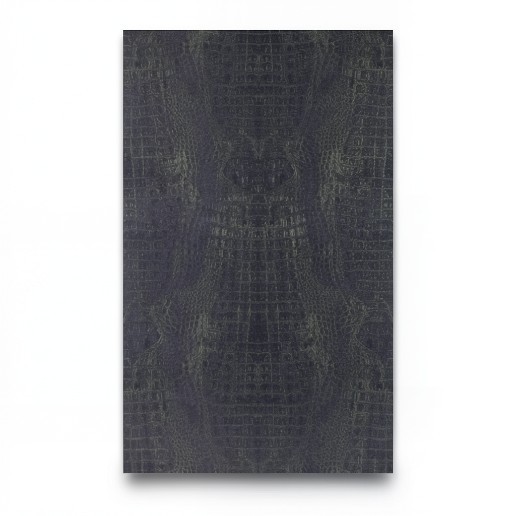 Patterned Wall Covering 10m x 0.53m Dark Grey, Model 17956