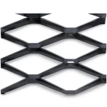 Hot Rolled Black Steel Expanded Metal Mesh Bahri 5.8 mm Thickness 2.44 m Width 3 m Length