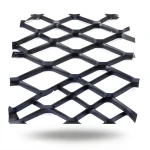 Hot Rolled Black Steel Expanded Metal Mesh 3 mm Thickness 2.44 m Width 6 m Length