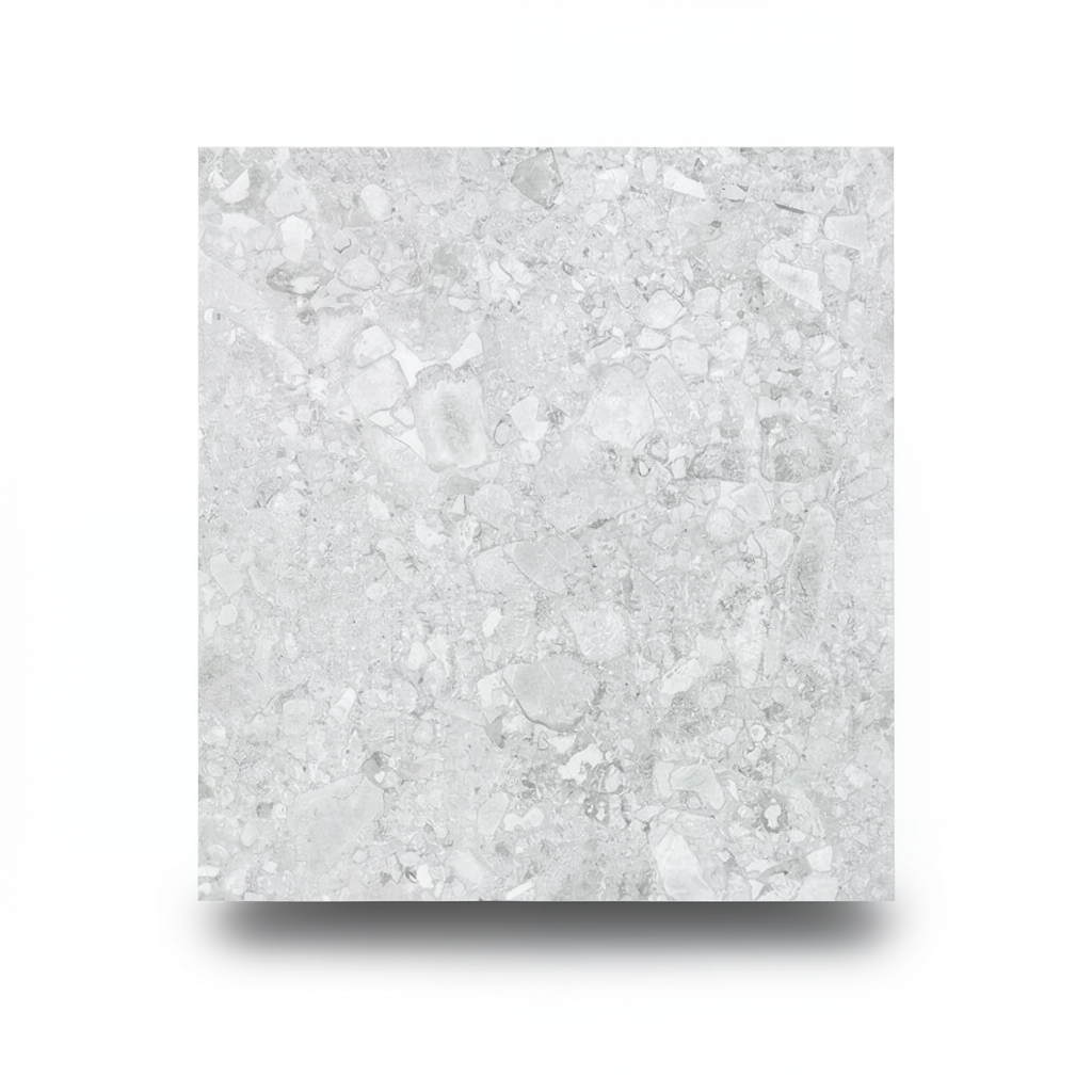 بلاط ارضيات بورسلان هندي 60x60 سم، وزن 13.99 كجم، لون رمادي