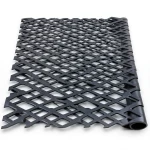 Hot Rolled Expanded Metal Mesh Thickness 1.8 mm Size 1.22×3 m Black Steel