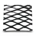 Hot Rolled Black Steel Expanded Metal Mesh Bahri Thickness 2.7 mm Width 2.44 m Length 7 m