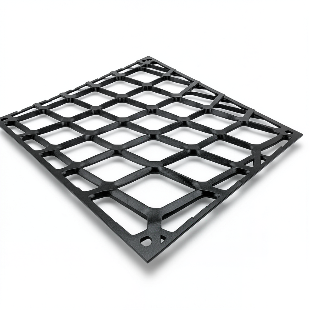 Hot Rolled Black Steel Expanded Metal Mesh 3 mm Thickness 2.44m Width 7m Length