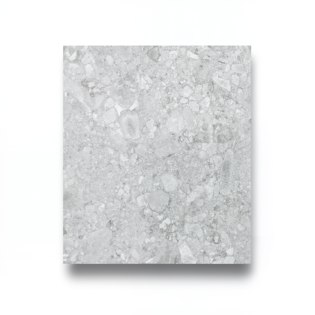 بلاط ارضيات بورسلان هندي 60x60 سم، وزن 13.99 كجم، لون رمادي