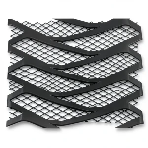 Hot Rolled Expanded Metal Thickness 1.7 mm Size 1.22×1 m Black, Momawaj