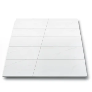 بلاط ارضيات بورسلان 80x80 سم، لون ابيض، وزن 10.85 كجم