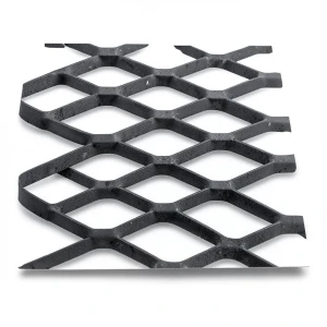 Hot Rolled (Black) Steel Expanded Metal Mesh Bahri 5.8 mm Thickness 1 m Length 2.44 m Width