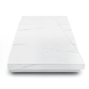 Polish Porcelain Tiles 120x60 cm, White Color, Prozzo Model