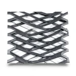 Hot Rolled Expanded Metal Mesh Momawaj Thickness 2 mm Size 1.22×2 meter