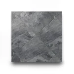 بلاط ارضيات بورسلان 80×80×0.9 سم، لون رمادي، موديل Pegolia
