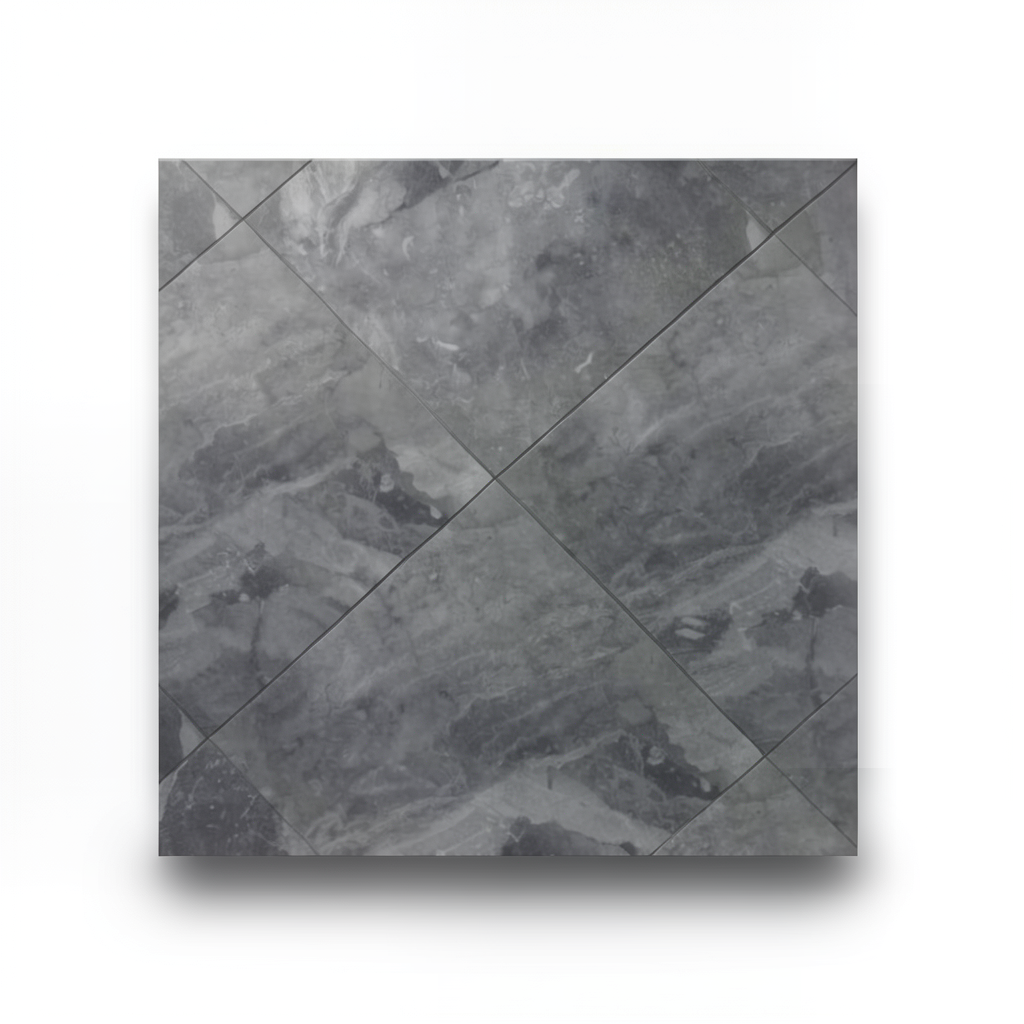Porcelain Floor Tiles 80x80x0.9 cm, Grey Color, Pegolia Model