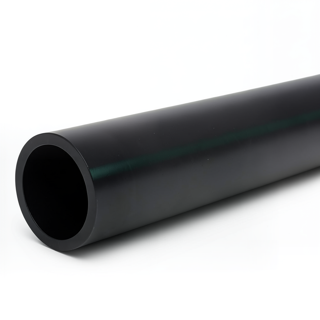 أنابيب HDPE ضغط 4 بار PE 80 قطر خارجي 400 مم SDR 41 لون أسود