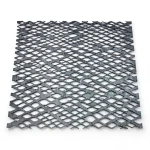 Hot Rolled Expanded Metal Wiremesh 1.7 mm Diameter 1.22x7 m, Black